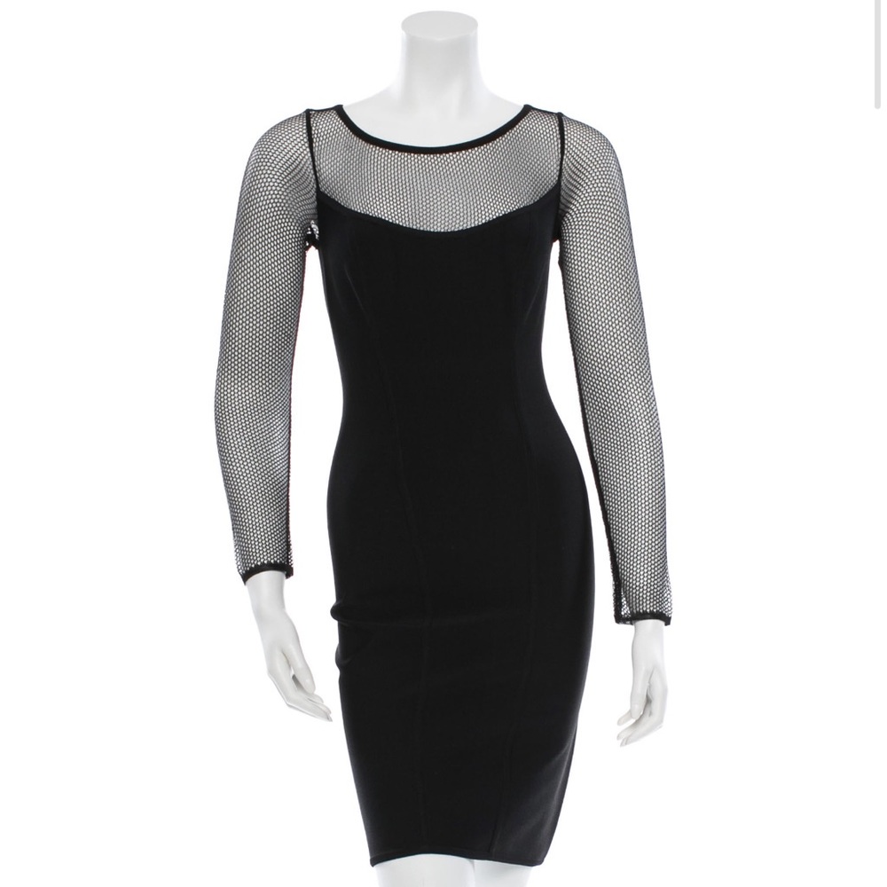 Herve Leger Bandage Dress Black